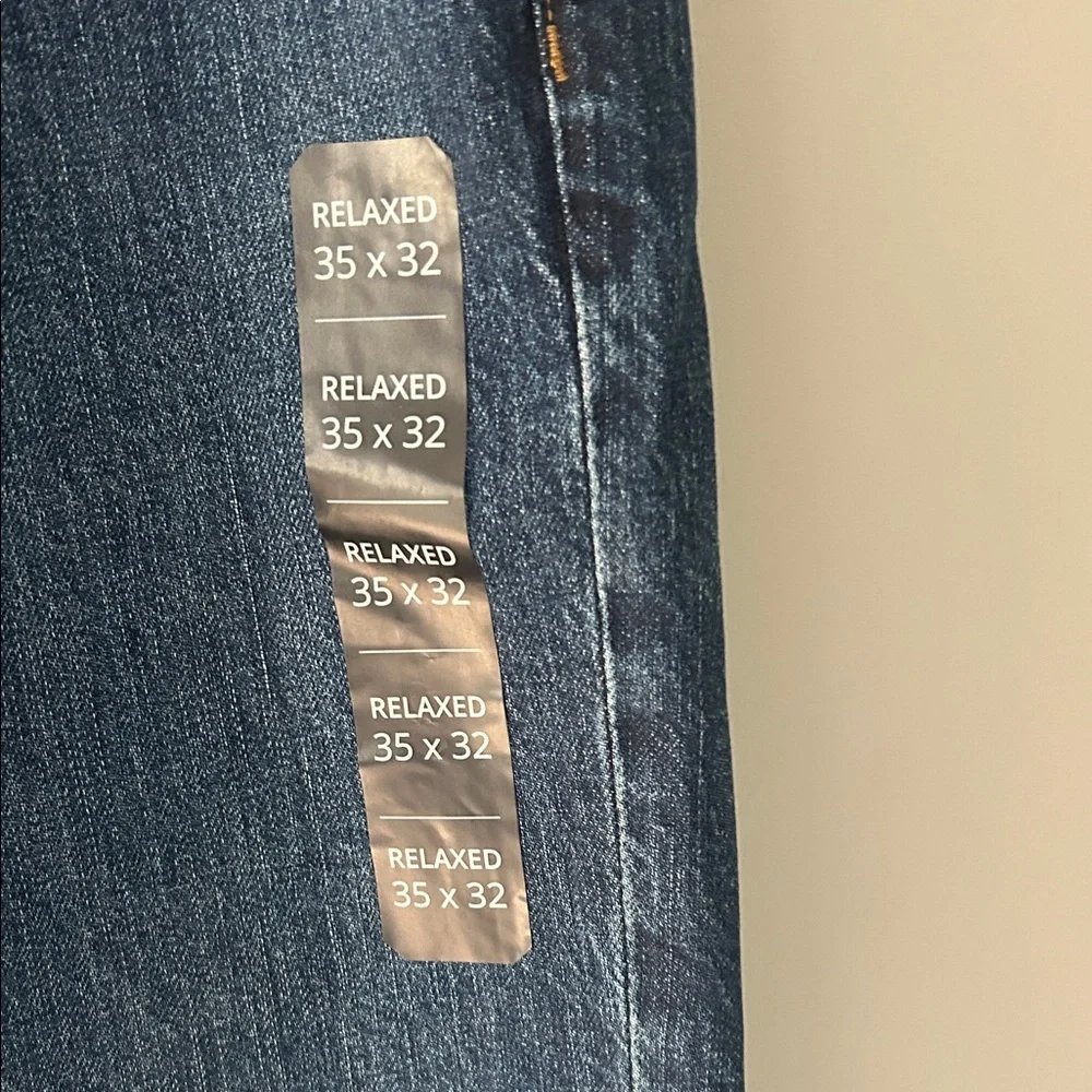 J. Crew Men's Straight NWT Jeans in Dark Blue Wash